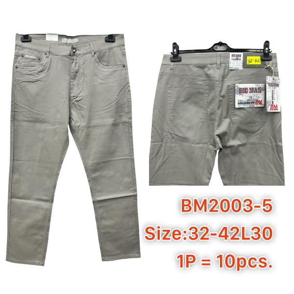 Spodnie męskie jeans Roz 32-42, 1 Kolor .Paczka 10 szt